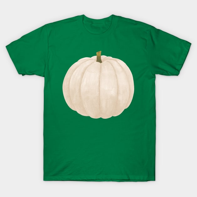 White Pumpkin ~ Watercolor painting T-Shirt by aurin